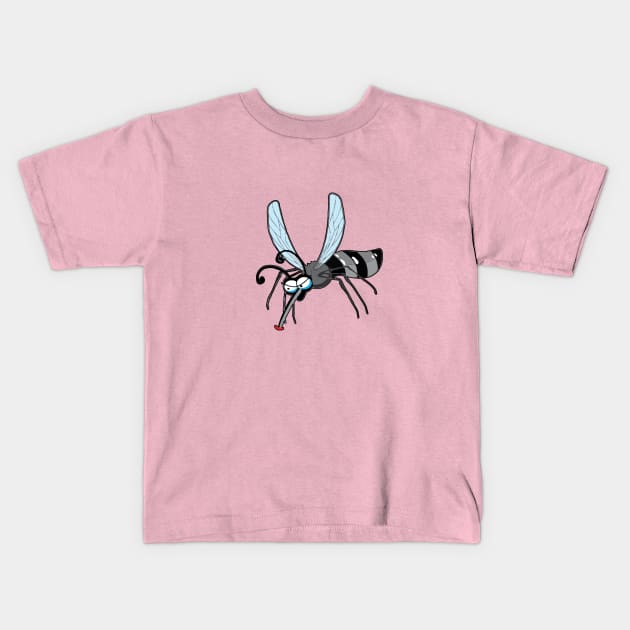 Mosquito Repellent Kids T-Shirt by Family shirts